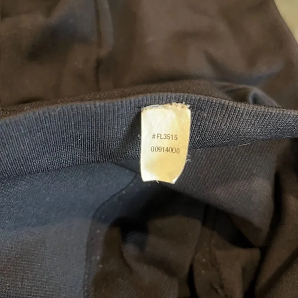 SPANX Look At Me Now Black‎ Leggings Light Texture with Inseam Size Medium